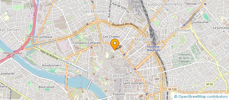 localisation de l'entreprise ASSOCIATION DES TECHNICIENS SUPERIEURS ASSISTANTS DE DIRECTION à TOULOUSE