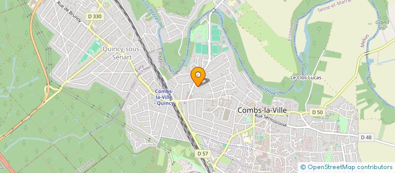 localisation de l'entreprise ASSOCIATION DES TECHOS (ADT)  COMBS-LA-VILLE