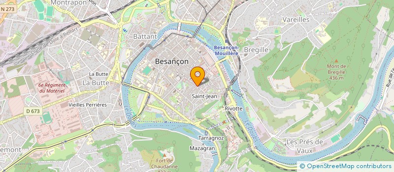 localisation de l'entreprise ASSOCIATION DES TRADUCTEURS ET DES INTERPRETES SOLIDAIRES à BESANCON