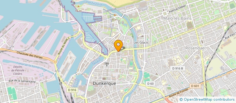 localisation de l'entreprise ASSOCIATION DES TRANSITAIRES DES HAUTS-DE-FRANCE à DUNKERQUE