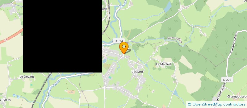 localisation de l'entreprise ASSOCIATION DES TRAVAILLEURS DE LA CENTRALE DE LUCY  POUILLOUX