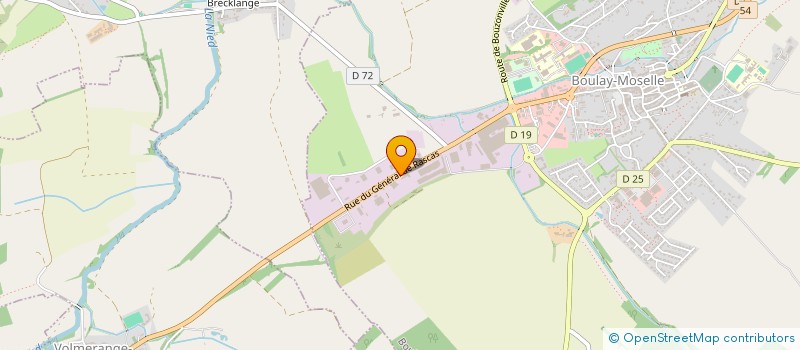 localisation de l'entreprise ASSOCIATION DES TRAVAILLEURS FRANCO TURCS DE BOULAY MOSELLE à BOULAY-MOSELLE