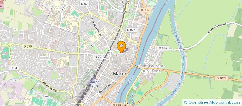 localisation de l'entreprise ASSOCIATION DES TRIBUNAUX DE MACON ET DE CHAROLLES à MACON