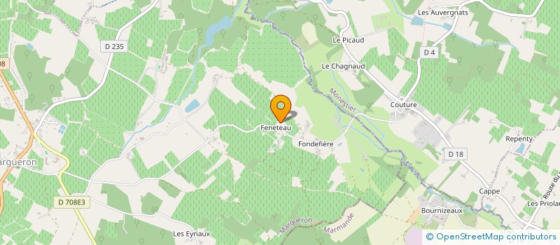 localisation de l'entreprise ASSOCIATION DES TROIS COTEAUX DE MARGUERON  MARGUERON