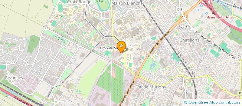 localisation de l'entreprise ASSOCIATION DES TROUBLES DU COMPORTEMENT ALIMENTAIRE  REIMS