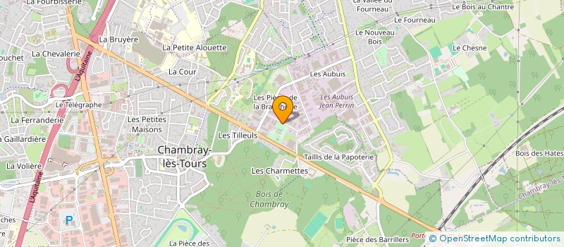 localisation de l'entreprise ASSOCIATION DES TRUFFICULTEURS DE TOURAINE  CHAMBRAY-LES-TOURS