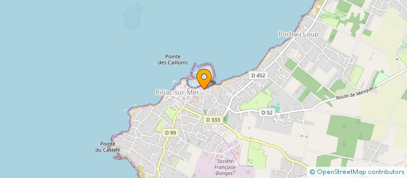 localisation de l'entreprise ASSOCIATION DES USAGERS DU PORT DE PIRIAC SUR MER à PIRIAC-SUR-MER