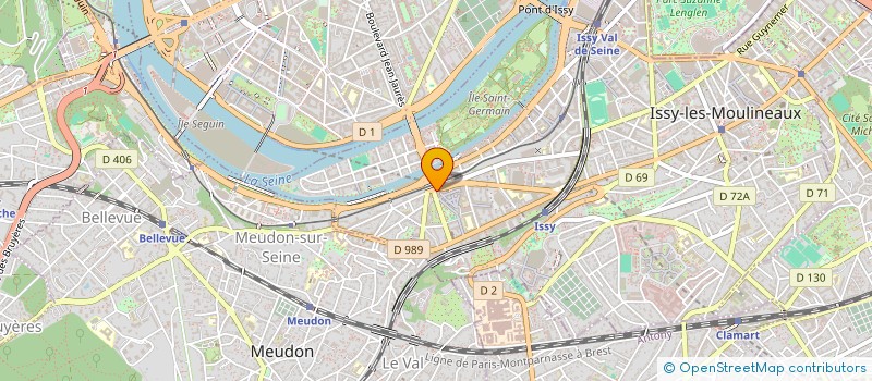 localisation de l'entreprise ASSOCIATION DES UTILISATEURS DU RESTAURANT INTERENTREPRISES DE LA PORTE SAINTE LUCIE à ISSY-LES-MOULINEAUX