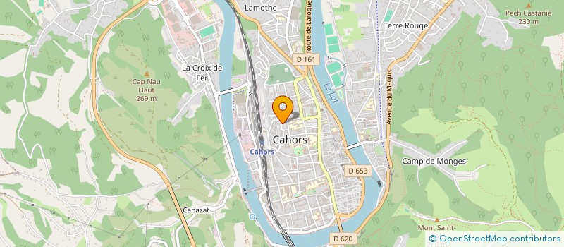 localisation de l'entreprise ASSOCIATION DES UTILISATEURS EPICURE ET EURYDICE  CAHORS