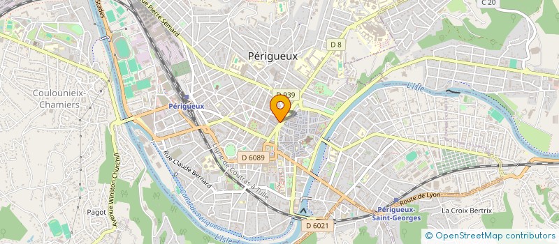 localisation de l'entreprise ASSOCIATION DES VALLEES DES ECOLES  PERIGUEUX