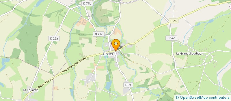 localisation de l'entreprise ASSOCIATION DES VIEILLES MECANIQUES D'URCIERS à URCIERS