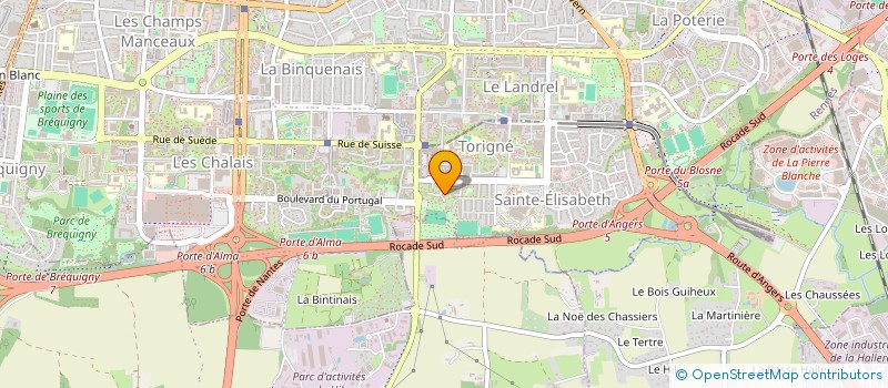 localisation de l'entreprise ASSOCIATION DES VIETNAMIENS BOUDDHISTES DE RENNES  RENNES