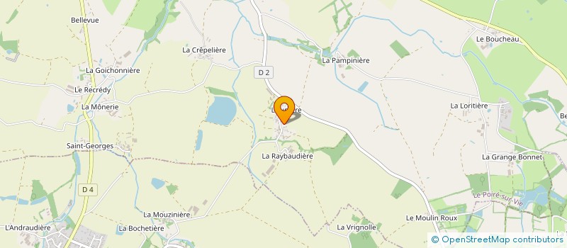 localisation de l'entreprise ASSOCIATION DES VIEUX METIERS à LE POIRE-SUR-VIE