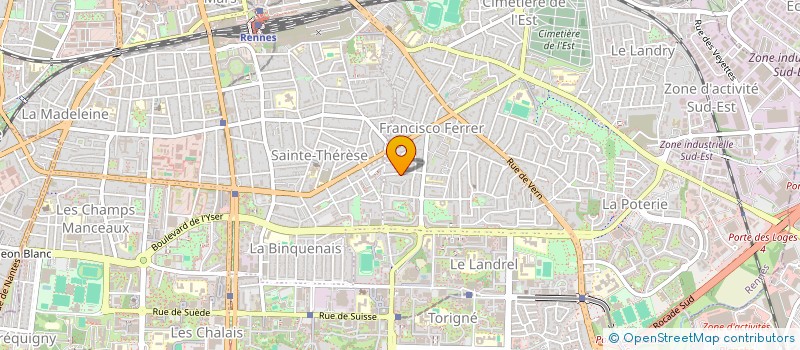 localisation de l'entreprise ASSOCIATION DES VOILIERS RM  LORIENT