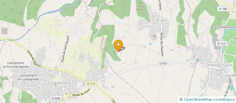 localisation de l'entreprise ASSOCIATION DES VOLONTAIRES EN MOUVEMENT POUR LE DEVELOPPEMENT - FRANCE  TRIORS