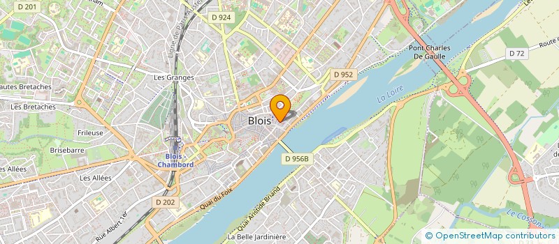 localisation de l'entreprise ASSOCIATION DES VOUTES ALEXIO  BLOIS