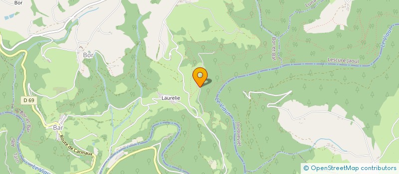 localisation de l'entreprise ASSOCIATION DESERT BLUES  BOR-ET-BAR