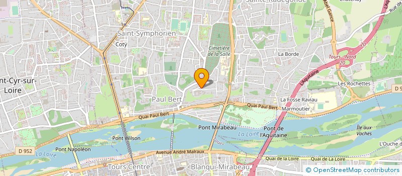 localisation de l'entreprise ASSOCIATION DESS PAYSAGES à TOURS