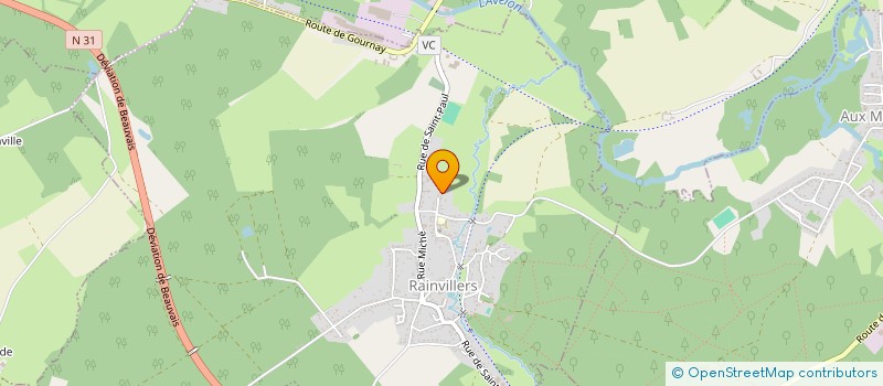 localisation de l'entreprise ASSOCIATION DESSE MONDO LATINO  RAINVILLERS