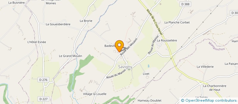 localisation de l'entreprise ASSOCIATION DETENTE ET LOISIRS  SAVIGNY