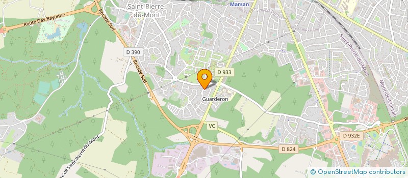 localisation de l'entreprise ASSOCIATION DETENTE-LOISIRS à SAINT-PIERRE-DU-MONT