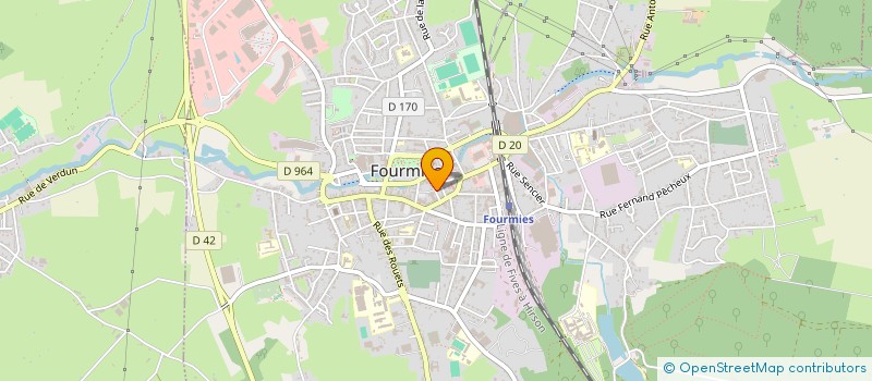 localisation de l'entreprise ASSOCIATION DEVELOPEMENT SPORTIF DG KART à FOURMIES