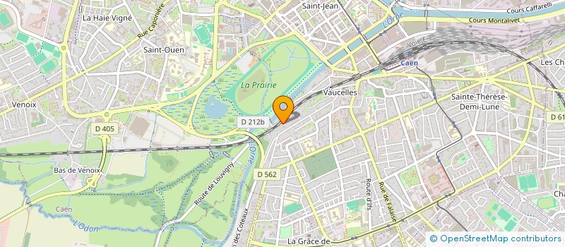 localisation de l'entreprise ASSOCIATION DEVELOPPEMENT & AVENIR SPORTIF TRIATHLON à CAEN