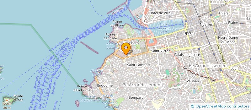localisation de l'entreprise ASSOCIATION DEVELOPPEMENT DES ACTIVITES LIEES A L EVNEMENTIEL  MARSEILLE