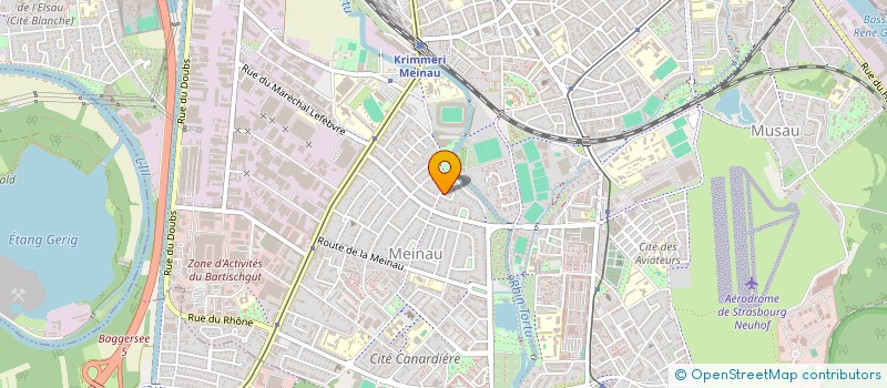 localisation de l'entreprise ASSOCIATION DEVELOPPEMENT SOCIAL 1992 à STRASBOURG