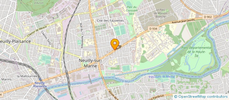 localisation de l'entreprise ASSOCIATION DEVENIR à NEUILLY-SUR-MARNE