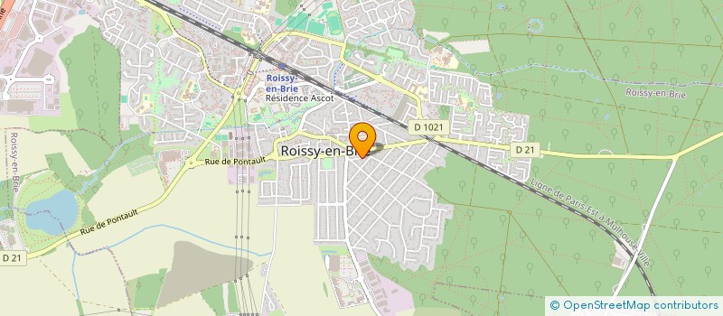 localisation de l'entreprise ASSOCIATION DEVENIR à ROISSY-EN-BRIE