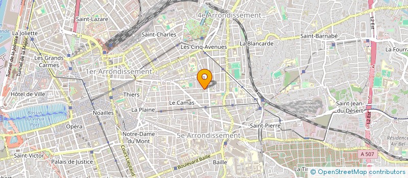 localisation de l'entreprise ASSOCIATION DEVENIR FEMME à MARSEILLE