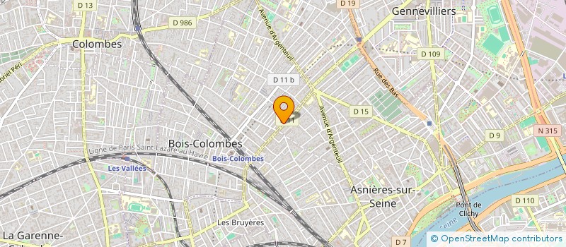 localisation de l'entreprise ASSOCIATION DEVER RESEARCH à BOIS-COLOMBES