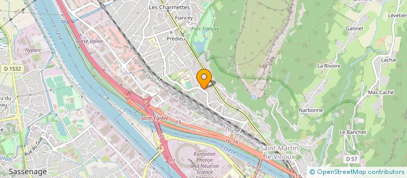 localisation de l'entreprise ASSOCIATION DEZECOLLES DU NEZ ROND à SAINT-MARTIN-LE-VINOUX