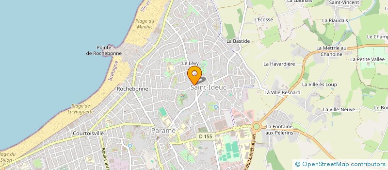 localisation de l'entreprise ASSOCIATION DF 46 AVEL STERENN  SAINT-MALO