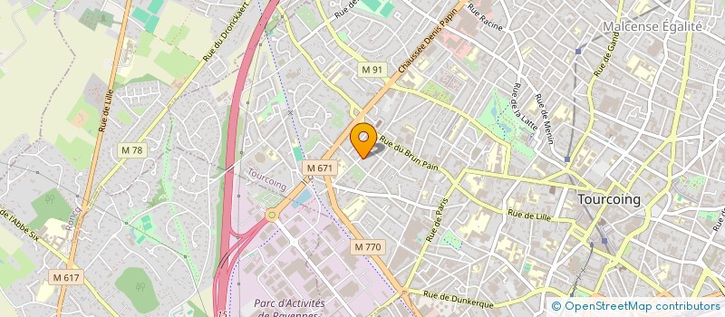 localisation de l'entreprise ASSOCIATION DI DIO à TOURCOING