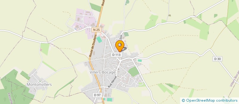 localisation de l'entreprise ASSOCIATION DIABLOKOR  VILLERS-BOCAGE