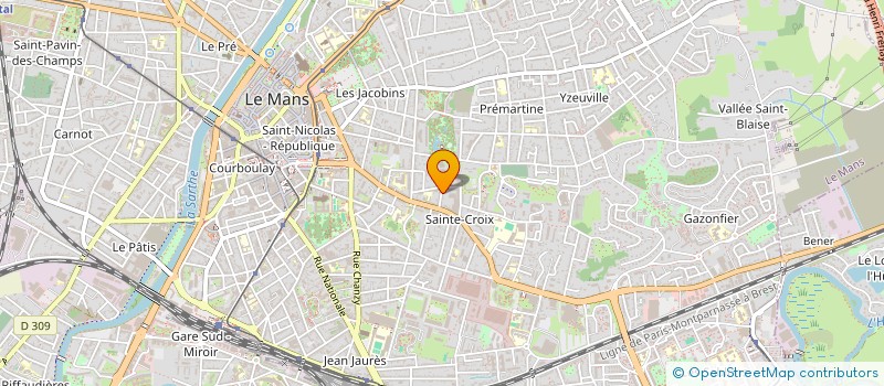 localisation de l'entreprise ASSOCIATION DIABOLIK'S  LE MANS
