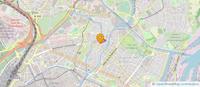 localisation de l'entreprise ASSOCIATION DIACONAT BETHESDA à STRASBOURG