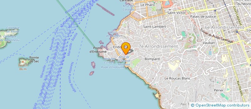 localisation de l'entreprise ASSOCIATION DIAKONIA SERVICE à MARSEILLE