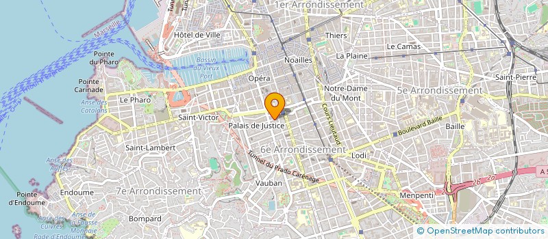 localisation de l'entreprise ASSOCIATION DIALOGUE POUR LA SANTE (ADPS)  MARSEILLE