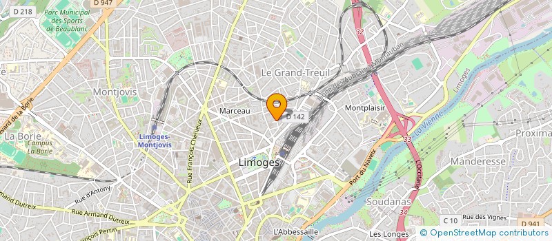 localisation de l'entreprise ASSOCIATION DIAMAID à LIMOGES