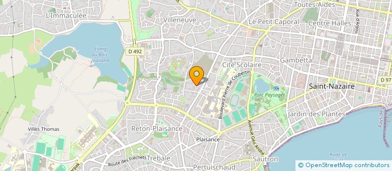 localisation de l'entreprise ASSOCIATION DIASPORA DU PORO COTE D'IVOIRE à SAINT-NAZAIRE