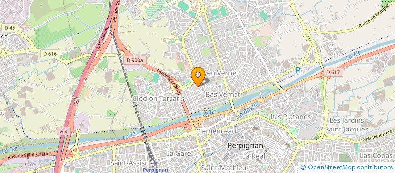 localisation de l'entreprise ASSOCIATION DIFFERENCES  PERPIGNAN