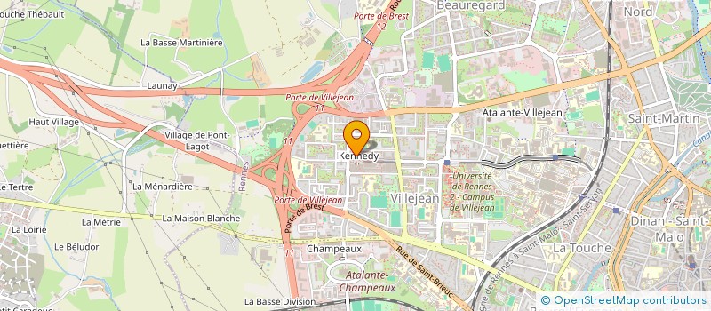 localisation de l'entreprise ASSOCIATION DIFFUSION CONNAISSANCES à RENNES