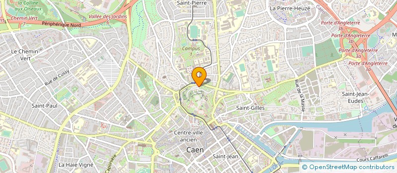 localisation de l'entreprise ASSOCIATION DIFFUSION RECHERCHE à CAEN