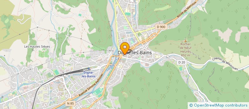 localisation de l'entreprise ASSOCIATION DIGNOISE D'ASTRONOMIE à DIGNE-LES-BAINS