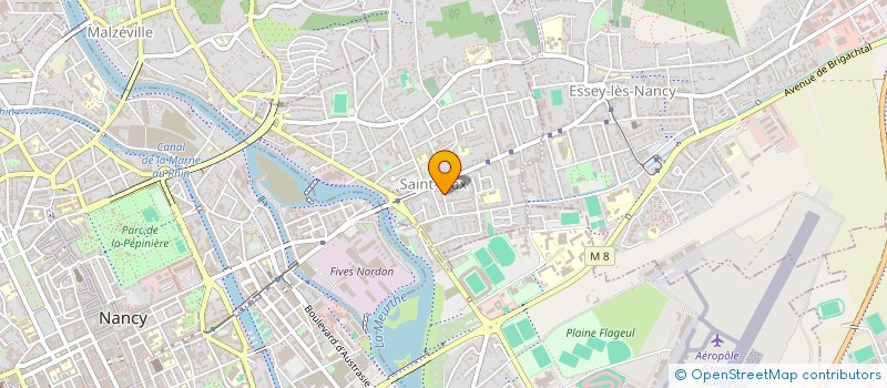 localisation de l'entreprise ASSOCIATION DIOCESAINE  SAINT-MAX