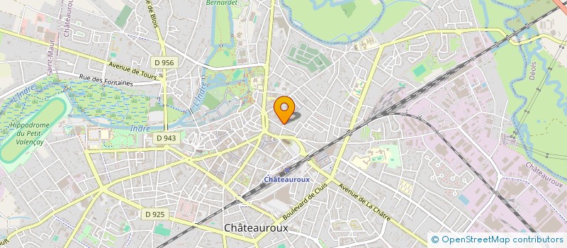 localisation de l'entreprise ASSOCIATION DIOCESAINE à CHATEAUROUX