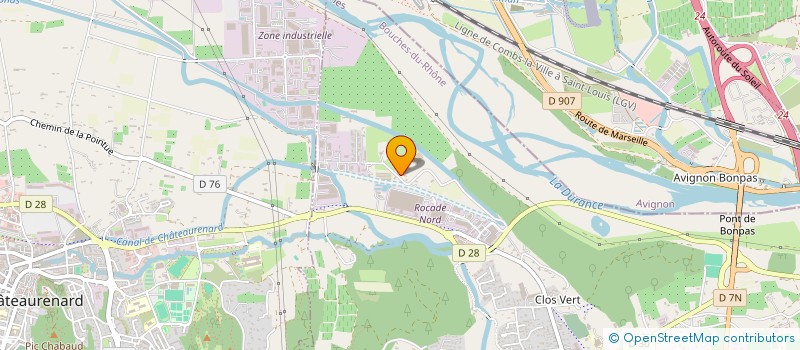 localisation de l'entreprise ASSOCIATION DIOCESAINE COPTE ORTHODOXE DU SUD DE LA FRANCE  NOVES